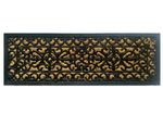 Victorian Wrought Iron Effect Outdoor/Indoor Non-Slip Panama Rubber Step Mat 