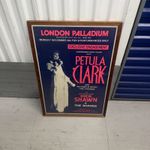 Petula Clark London Palladium Framed Poster 1976