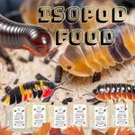 Isopod Food Mix, 6 Variations, Great for Millipedes, Woodlice and Other Inverts