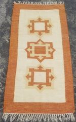 Vintage Traditional Handmade Beautiful Turkish Kilim Floor Rug Carpet 132x69 cm