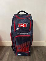SS TON Select Duffle Cricket Kit Bag – Pro Quality, Pro Player Design With Wheel