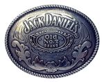 Jack Daniels Rodeo Oval Belt Buckle