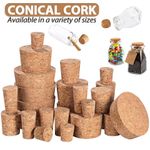 Cork stopper plug round tapered style crafts fishing lab wine various sizes&qty