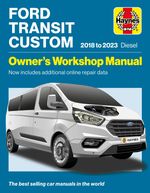 Ford Transit Custom Diesel (2018-2023) Haynes Repair Manual