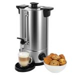 Stainless Steel Tea Urn 10 Litre Commercial Electric Catering Hot Water Boiler