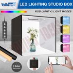 40cm Photography RGB LED Light Box Studio Photo Shooting For Product Display