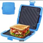 Microwave Toastie Maker Sandwich Grill Microwaveable Grilled Non-stick Silicone