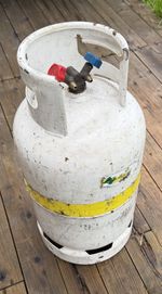 Empty Recover Refrigerant Gas Bottle 27.2 L