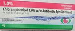 Chloramphenicol 1% Eye Ointment 4g Conjunctivitis Bacterial Infection treatment