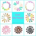 BABY GIRLS HAIR CLIPS GLITTER SMALL MINI SNAP HAIR CLIP LITTLE GIRLS BABIES CLIP