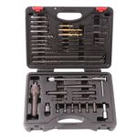 Glow Plug Removal Remover, Thread Repair Drill Wrench Spark Plug Gap Extractor