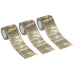 3 Pack Camouflage Tape 2" x 5 Yards Self Adhesive Camo Tape Wrap Digital