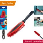 PetPro Electrostatic Brush - Washable & Ergonomic Silicone Pet Hair Removal Tool