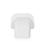 Durable Plastic Air Con Trunking Corner Elbow White 80x60 Connector FREE P&P
