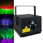 5W 15K RGB ILDA animation laser light sound AUTO DMX DJ stage full color 5000mW