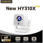 HY310X Portable Projector 4K 420ANSI Wifi 6 Auto Focus Android 11 Projector
