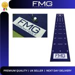 GOLF PUTTING MAT ALIGNMENT TRAINING INDOOR OUTDOOR PUTTING PRACTICE MAT AID 8FT