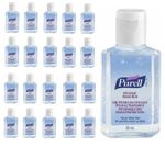 PURELL HAND SANITIZER 60mL Sanitiser Gel Rub Travel Pocket Size Small Pack of 24