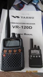 Yaesu VR-120D Communications Receiver Untested