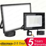 Outdoor Garden Floodlight LED PIR Security Lights With Motion Sensor Waterproof