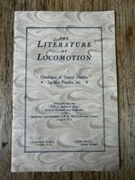 ORIGINAL The Literature of Locomotion 1930s? Brochure RAILWAY HISTORY GWR
