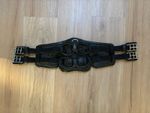 Stübben Equisoft short strap 60 cm leather black padded