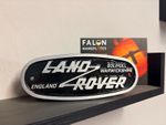 Cast Aluminium Land Rover Badge Solihull (FN1)