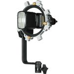 Bowens Universal Softbox & Umbrella Adapter for Speedlites Flash Bracket – New