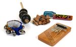 Set of 5 musical instuments from the Global South