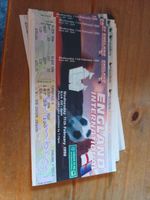 England v Chile Unused Match Ticket – Wembley – 11 Feb 1998 – Salas Brace (Bf)