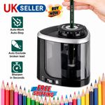 Electric Pencil Sharpener Automatic Desktop Pencil Sharpener Cutter Stationery