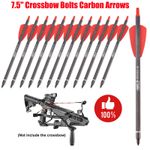 Crossbow Bolts 7.5" Arrows For EK Archery RX Cobra System Adder Repeating XBow