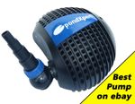 PondXpert Filter Pond Pumps 3000-16000 LPH for all ponds, waterfalls & filters