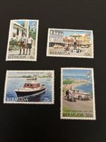 Postage Stamp Set Burmuda MNH 1979 Police Service