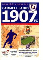 Cammell Laird v Tranmere Rovers 14/07/14 Friendly