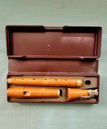 Moeck treble recorder wood pear tree (with flap, Baroque fingering)