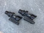 ACOG TA31 4x32 Illuminated Red Fibre Optic Sight Scope Shooting Airsoft