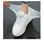 Resistant Silicone Overshoes Rain Waterproof Shoe Covers Boot Cover Protector Uk