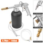 Rust Proofing Wax Injection Cavity Spray Gun w/ Pressure Cup 1100ml  + 2 Nozzles