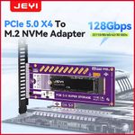 JEYI PCIe 5.0 to M.2 NVMe Adapter 128Gbps Gen5 Ultra Speed | UK Stock