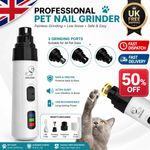 Heusom Silent Groom Pro Silent Grind Silentgrind Pro Dog Nail Trimmer Smooth UK