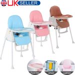 4-In-1 Adjustable Baby Highchair Infant High Feeding Seat Toddler Table Chair