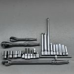 TOYOTA KTC Hand Tool Set Socket Ratchet Torx Wrench Spinner Handle Extension Bar