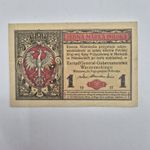 Poland 1 Polish Mark 1916 Pick P-8 Milczak 8  Gebetal Banknote Fine