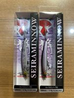 JACKALL Seira Minnow 70S 68mm 3.9g Sinking Lures Lot of 2 Unopened