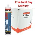 Soudal Silirub LMN Low Modulus Silicone Brilliant White - Box of 24