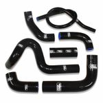 BLACK Samco Silicon Rad Hoses fit Ducati 749 R 2004-2007