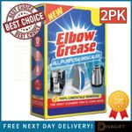 ELBOW GREASE ALL PURPOSE DESCALER 2 PACK SACHETS LIMESCALE REMOVER KETTLE IRON