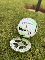 Titleist Lucky Clover Large Metal Golf Ball Marker