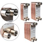 Stainless Steel Heat Exchanger Compact Easy to Install Efficient Water to Water
